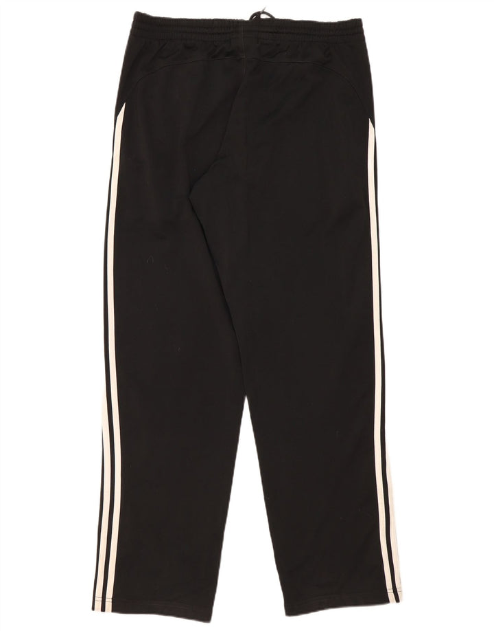 Adidas Mens Tracksuit Trousers UK 40/42 Medium Black Polyester