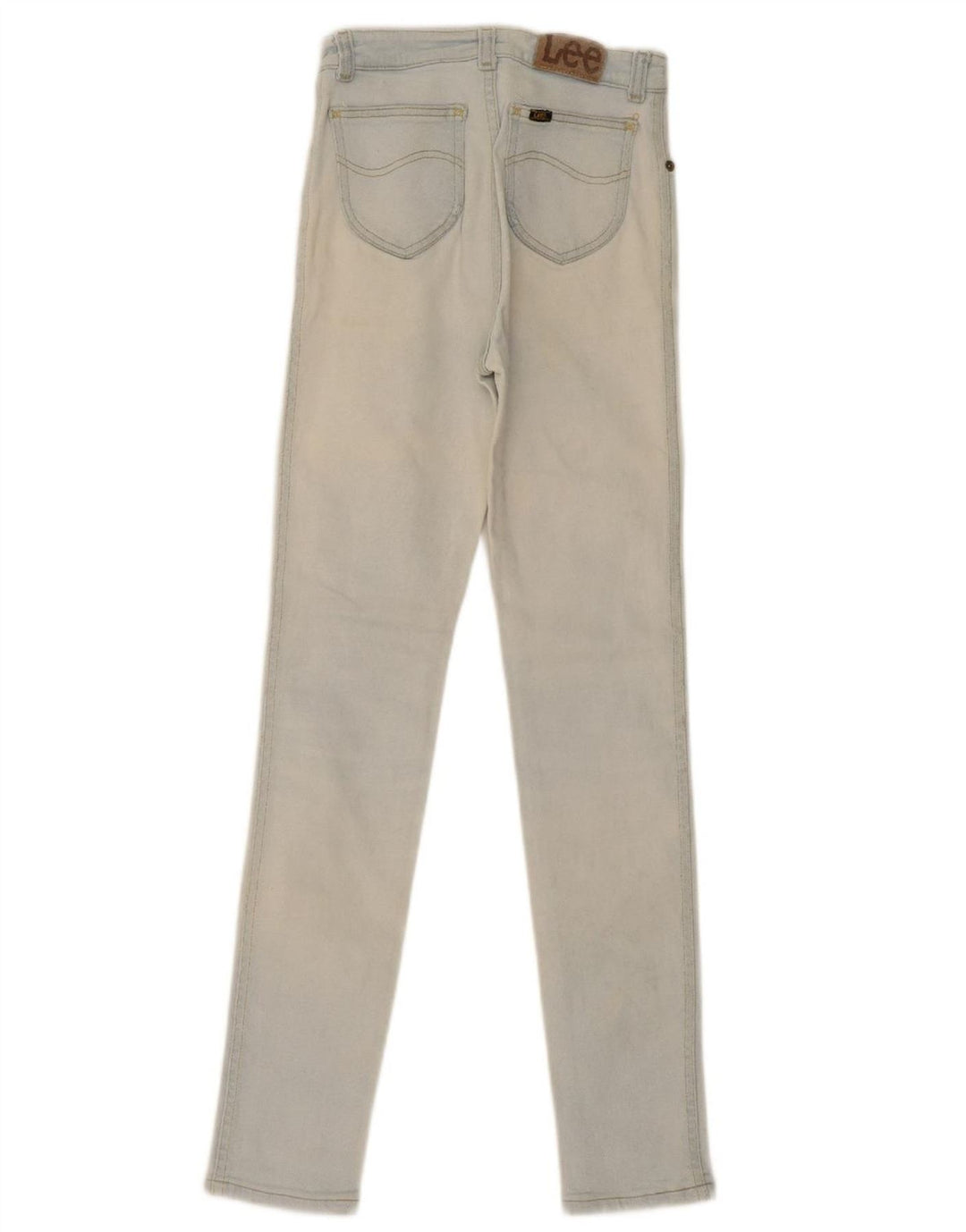 LEE Womens Skinny Jeans W24 L30 Blue