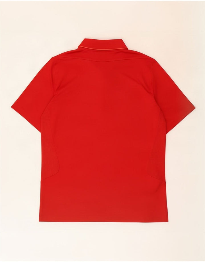 Adidas Mens Climacool Polo Shirt XL Red