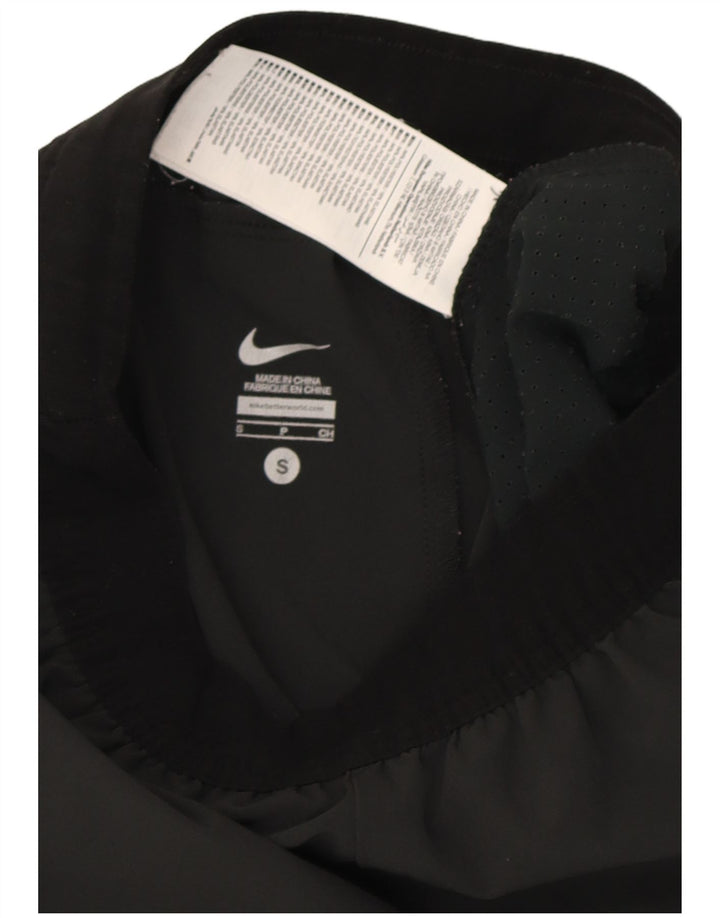 Nike Mens Graphic Sport Shorts Small Black Colourblock Polyester