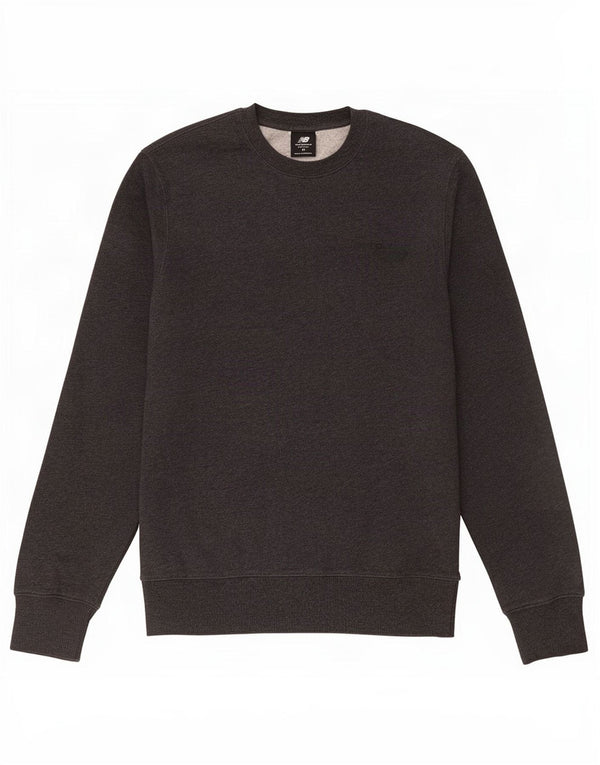 New Balance Mens Sweatshirt Jumper Medium Grey