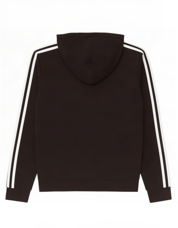 Adidas Mens Hoodie Jumper Small Black Cotton