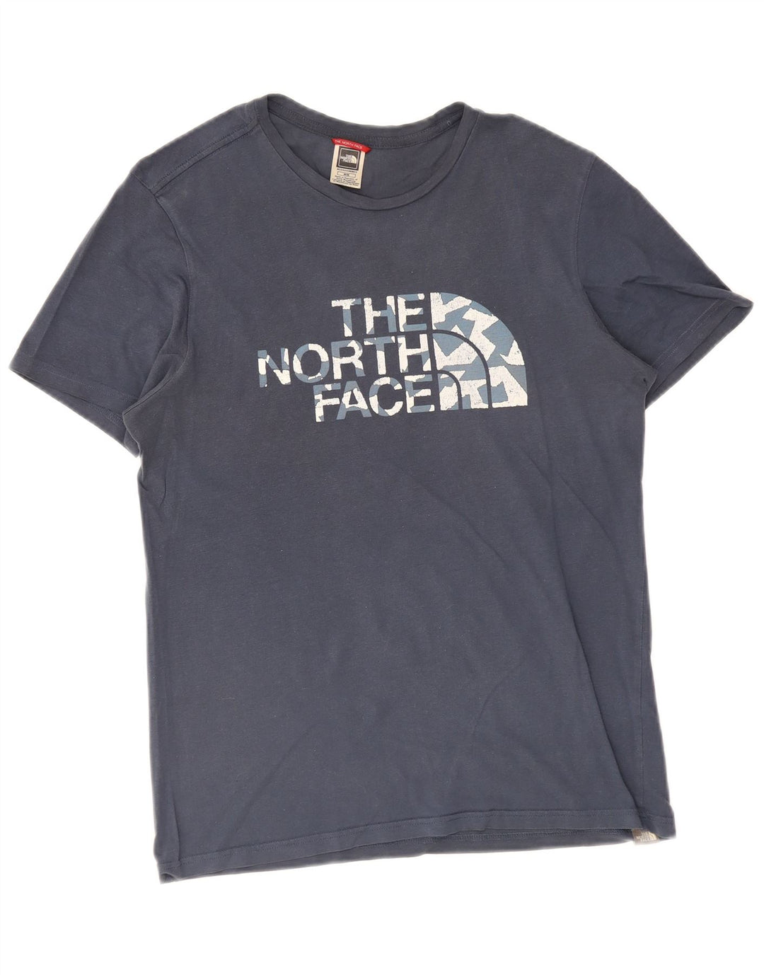 The North Face Mens Graphic T-Shirt Top Medium Blue