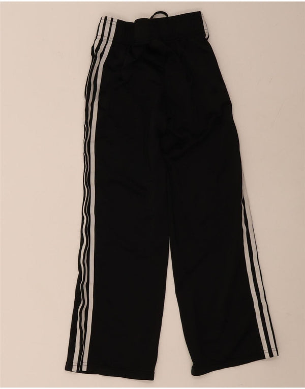 Adidas Boys Tracksuit Trousers 10-11 Years Black Polyester