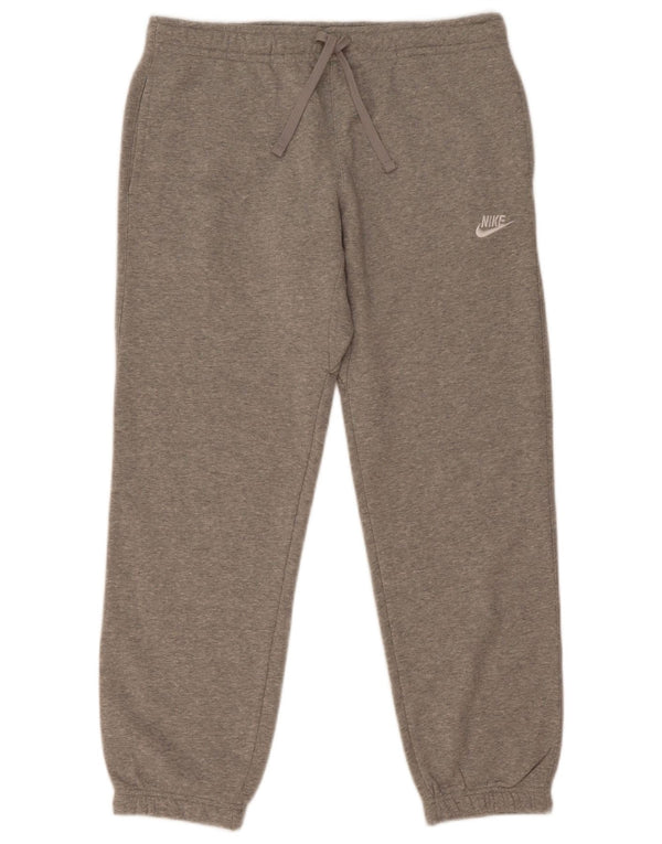 Nike Mens Tracksuit Trousers Joggers Medium  Grey Cotton