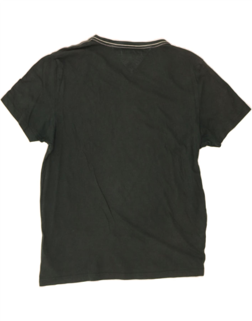 TOMMY HILFIGER Womens Graphic T-Shirt Top UK 18 XL Green Vintage Tommy Hilfiger and Second-Hand Tommy Hilfiger from Messina Hembry 