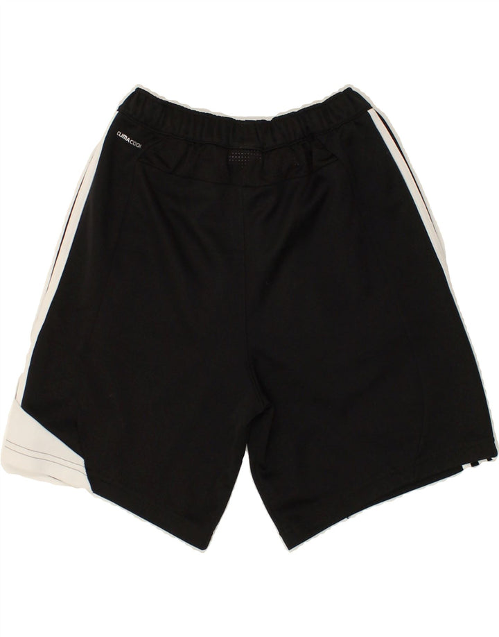 ADIDAS Boys Climacool Sport Shorts 11-12 Years Black Polyester | Vintage Adidas | Thrift | Second-Hand Adidas | Used Clothing | Messina Hembry 
