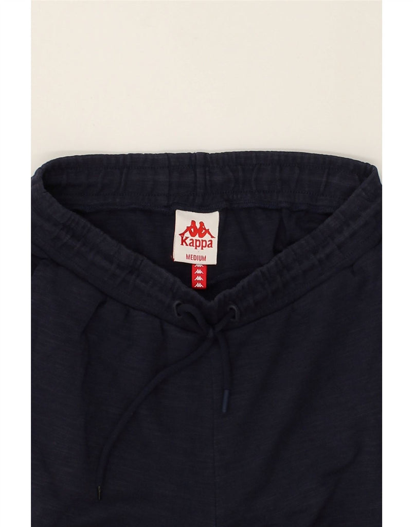 KAPPA Mens Tracksuit Trousers Medium Navy Blue Cotton | Vintage Kappa | Thrift | Second-Hand Kappa | Used Clothing | Messina Hembry 