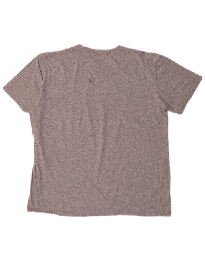 Volcom Mens Graphic T-Shirt Top XL Grey Flecked Cotton