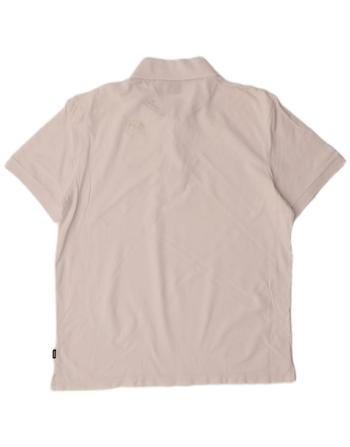 Hugo Boss Mens Polo Shirt XL White