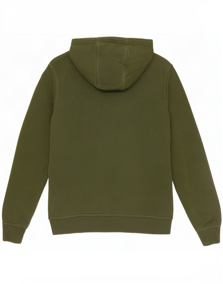 Nike Mens Hoodie Jumper Medium Khaki Cotton