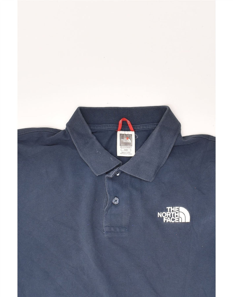 THE NORTH FACE Mens Polo Shirt Medium Navy Blue Cotton | Vintage The North Face | Thrift | Second-Hand The North Face | Used Clothing | Messina Hembry 