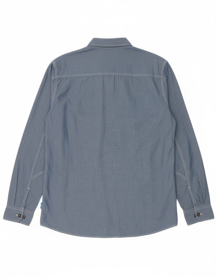 JACK & JONES Mens Shirt XL Blue Cotton