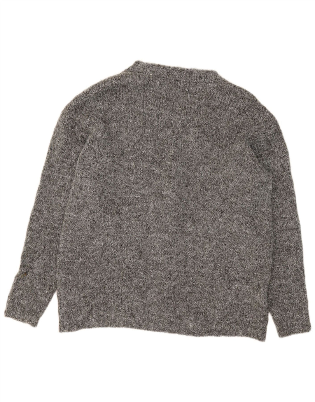 Zara Womens Oversized Cardigan Sweater UK 10 Small Grey