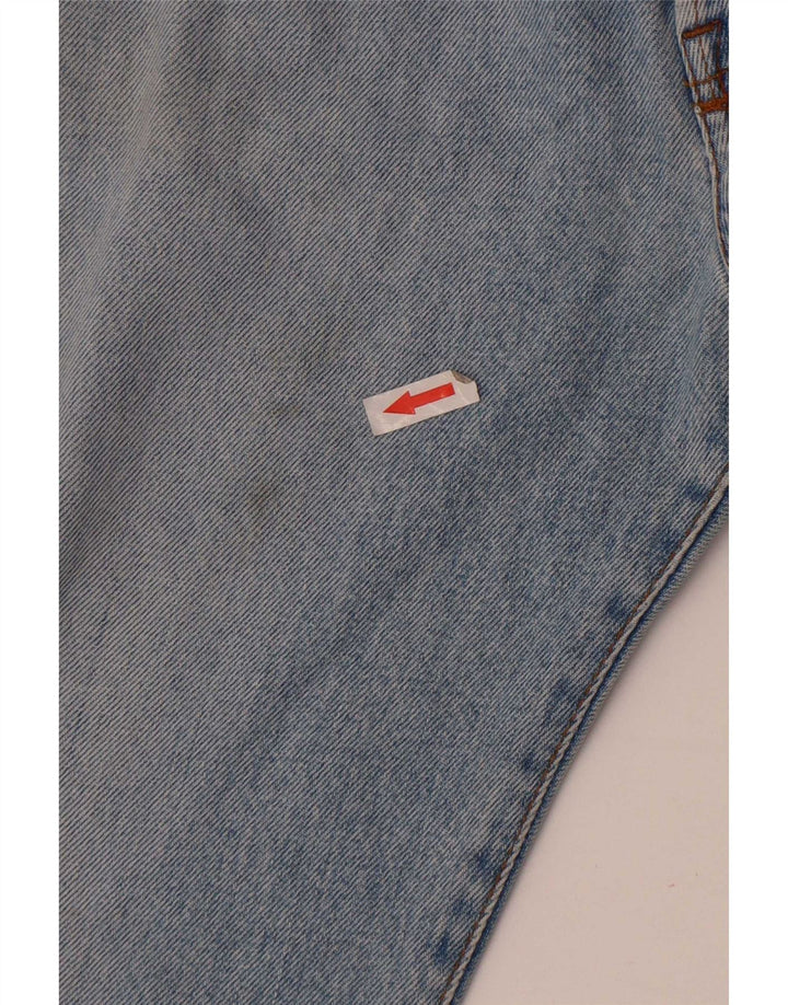 Diesel Womens High Waist Jeans W30 L32 Blue Cotton