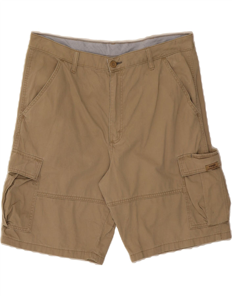 WRANGLER Mens Cargo Shorts W36 Large  Beige Cotton Vintage Wrangler and Second-Hand Wrangler from Messina Hembry 