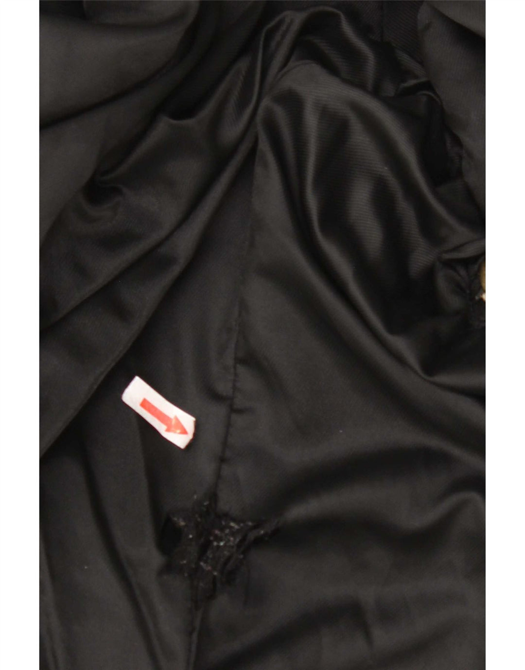 New Fast Womens Oversized Leather Jacket IT 44 Medium Black