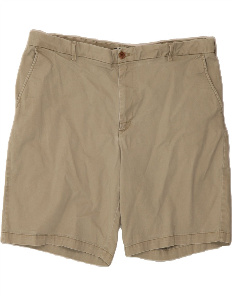 IZOD Mens Chino Shorts W42 2XL Beige Cotton Vintage Izod and Second-Hand Izod from Messina Hembry 