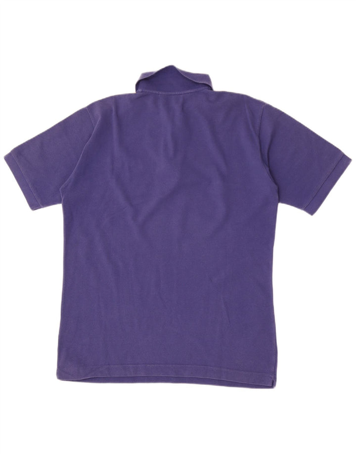 Kappa Mens Polo Shirt Medium Purple Cotton
