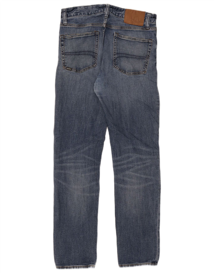 Superdry Womens Distressed Slim Jeans W30 L29 Blue Cotton