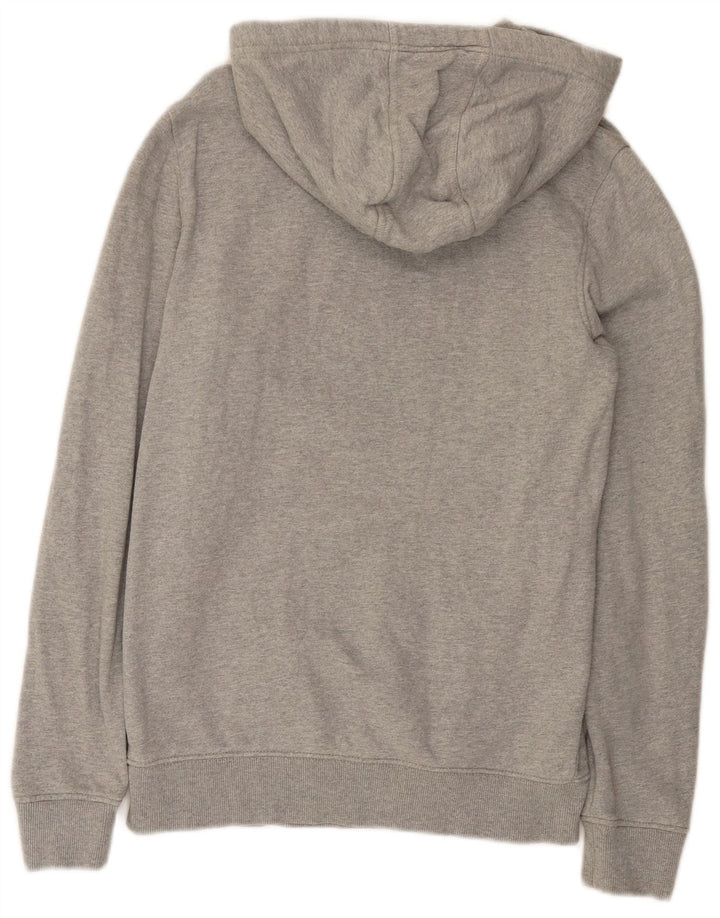 Tommy Hilfiger Mens Graphic Regular Fit Hoodie Jumper Medium Grey Cotton