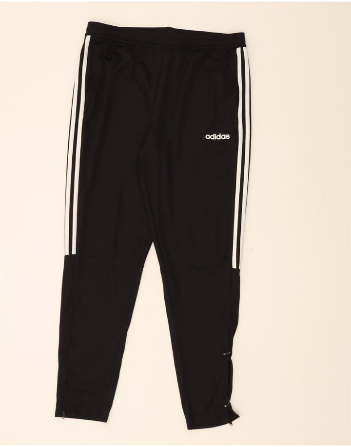 ADIDAS Mens Aeroready Tracksuit Trousers Large  Black Polyester Vintage Adidas and Second-Hand Adidas from Messina Hembry 