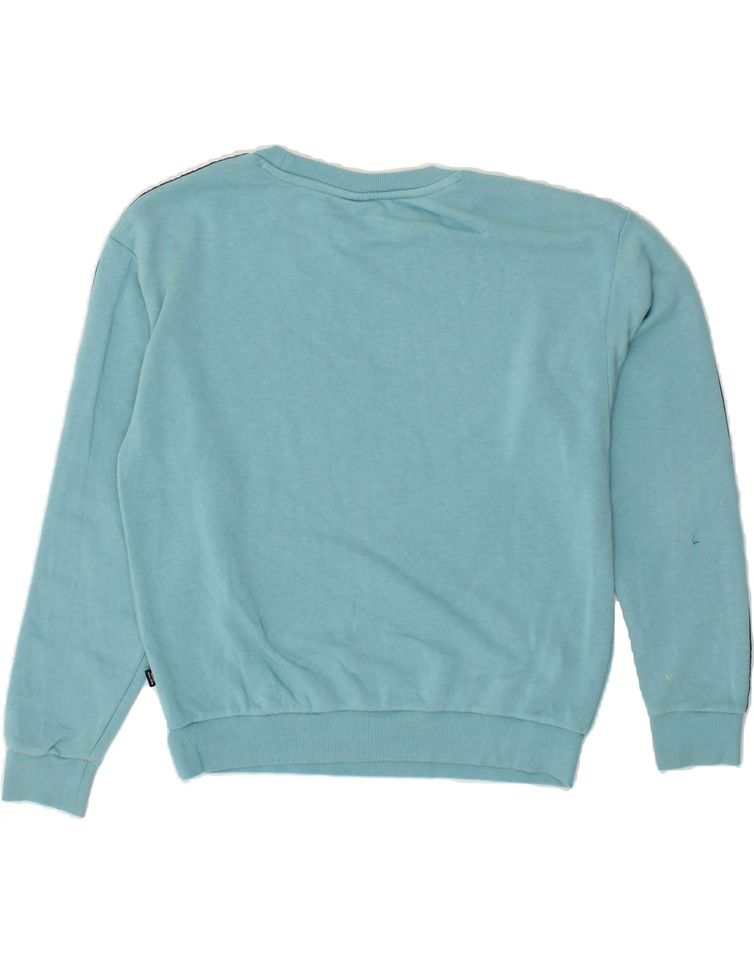 PUMA Womens Graphic Sweatshirt Jumper UK 16 Large Blue Vintage Puma and Second-Hand Puma from Messina Hembry 