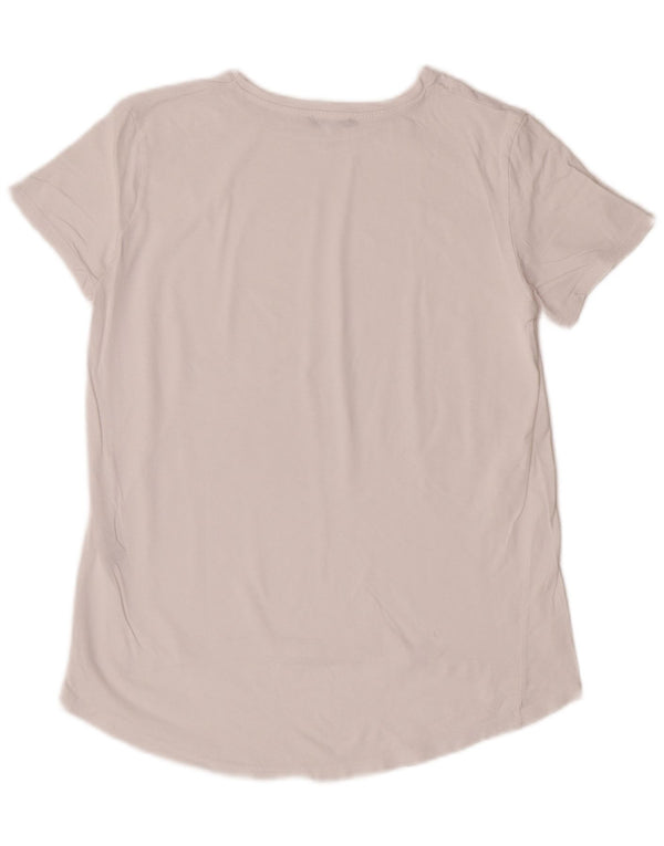 Zara Womens T-Shirt Top UK 10 Small White Cotton