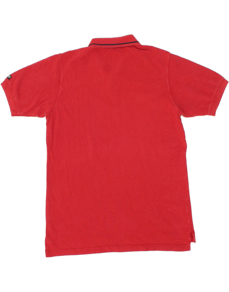 WOOLRICH Mens Polo Shirt XL Red Cotton Vintage Woolrich and Second-Hand Woolrich from Messina Hembry 