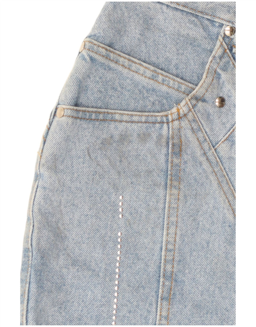 Jinglers Womens Mini Denim Skirt W28 Medium  Blue Cotton