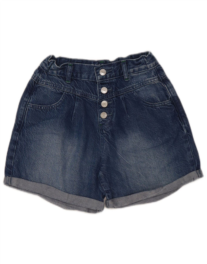 Guess Girls Denim Shorts 11-12 Years W26 Blue Lyocell Classic
