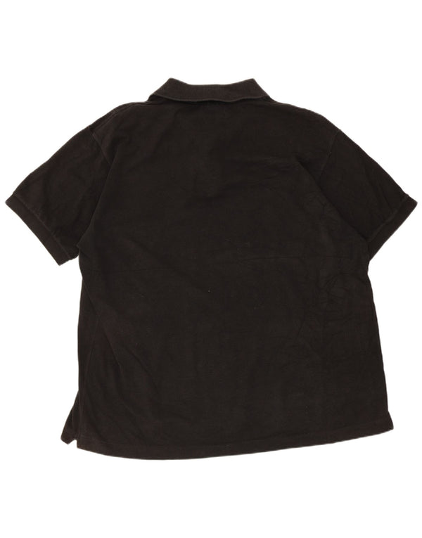 Lacoste Mens Classic Fit Polo Shirt Size 7 2XL Black Cotton