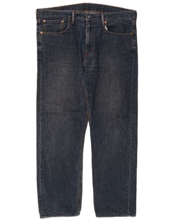 Levi's Mens 508 Straight Jeans W36 L29 Navy Blue Cotton