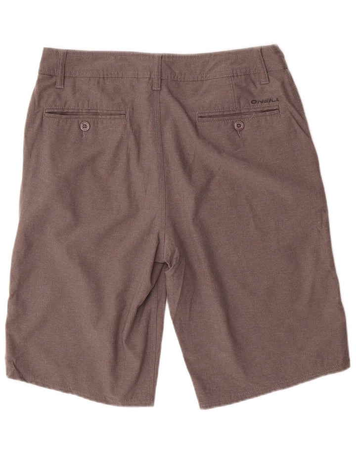 O'Neill Mens Chino Shorts W30 Medium Grey Polyester