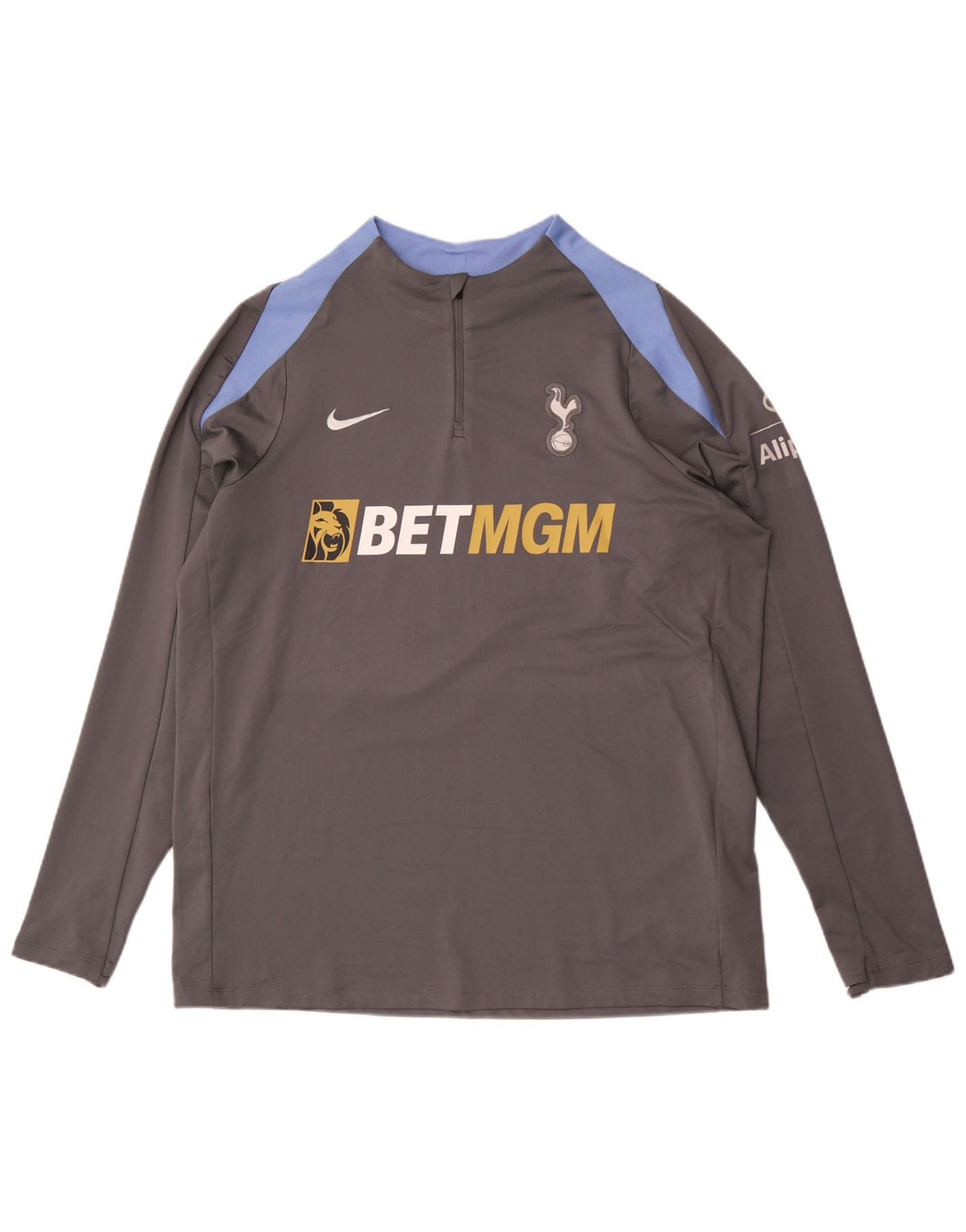 Nike Mens Tottenham Hotspur Graphic Pullover Tracksuit Top XL Grey