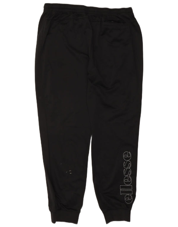 Ellesse Mens Tracksuit Trousers Joggers UK 46/48 XL  Black Polyester