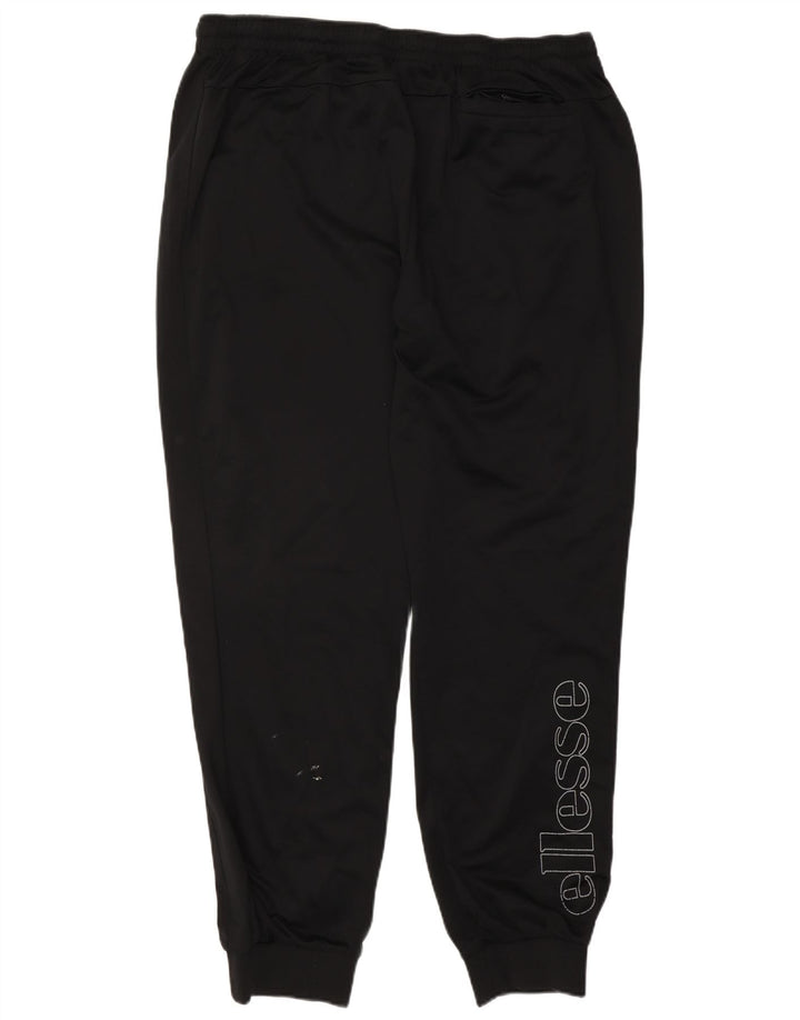 Ellesse Mens Tracksuit Trousers Joggers UK 46/48 XL  Black Polyester