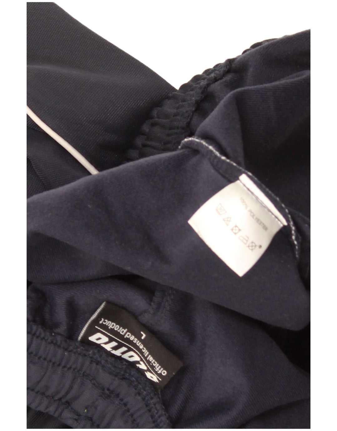 Lotto Mens Tracksuit Trousers Joggers Large  Navy Blue Polyester