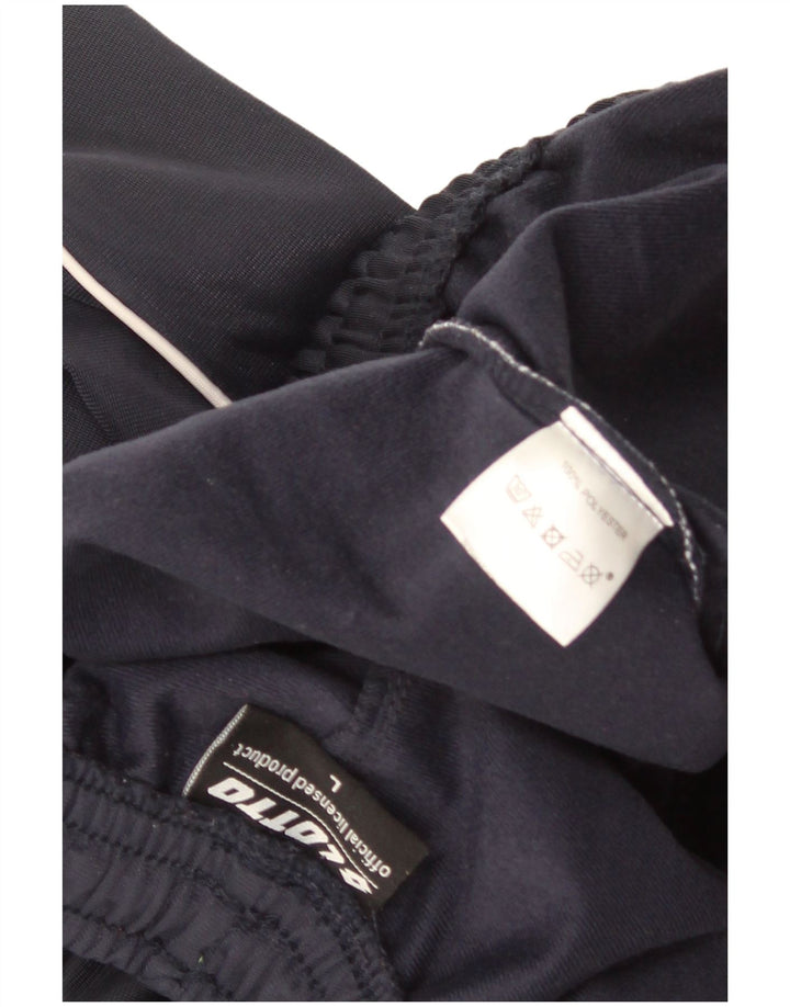Lotto Mens Tracksuit Trousers Joggers Large  Navy Blue Polyester