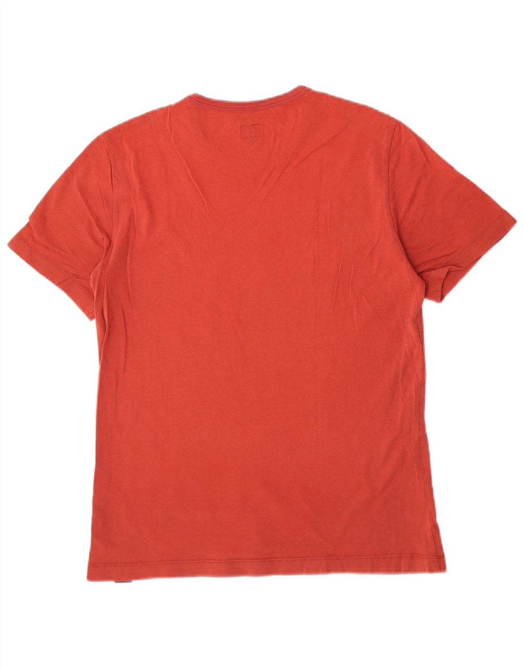 Calvin Klein Jeans Mens Graphic T-Shirt Top Medium Red Cotton