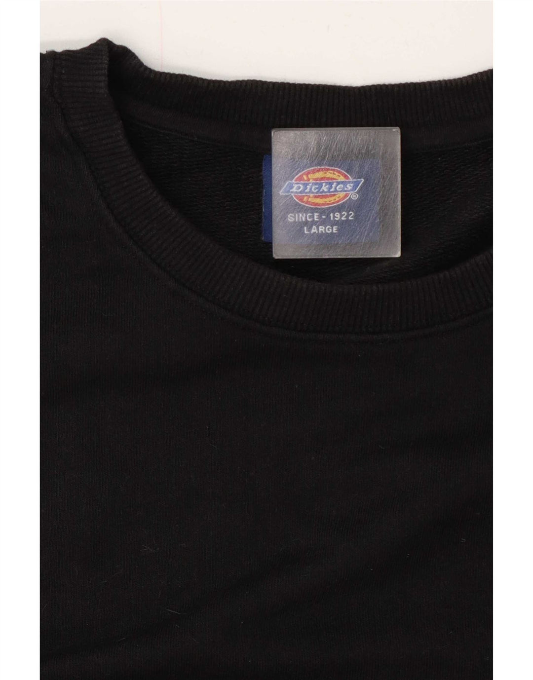 Dickies Mens Sweatshirt Jumper Large Black