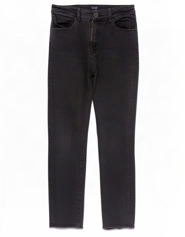 Armani Womens Slim Jeans W30 L28 Black Cotton