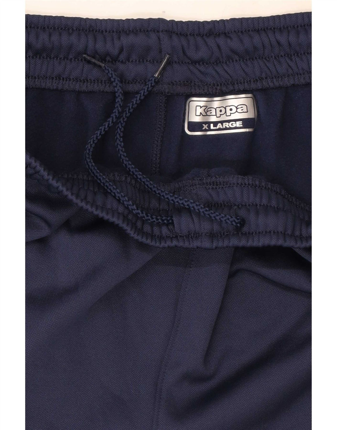Kappa Mens Graphic Bermuda Sport Shorts XL Navy Blue Polyester