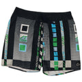 Quiksilver Mens Graphic Swimming Shorts Large Multicoloured Geometric