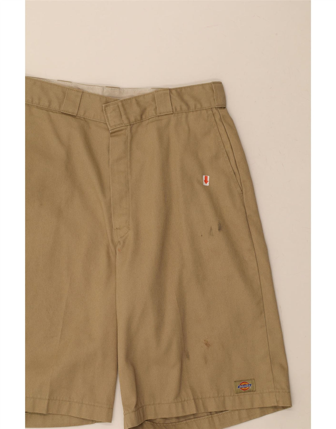 DICKIES Mens Chino Shorts W35 Large Beige Vintage Dickies and Second-Hand Dickies from Messina Hembry 