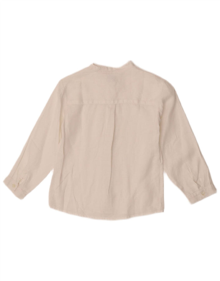 Monsoon Boys Shirt 7-8 Years White Linen