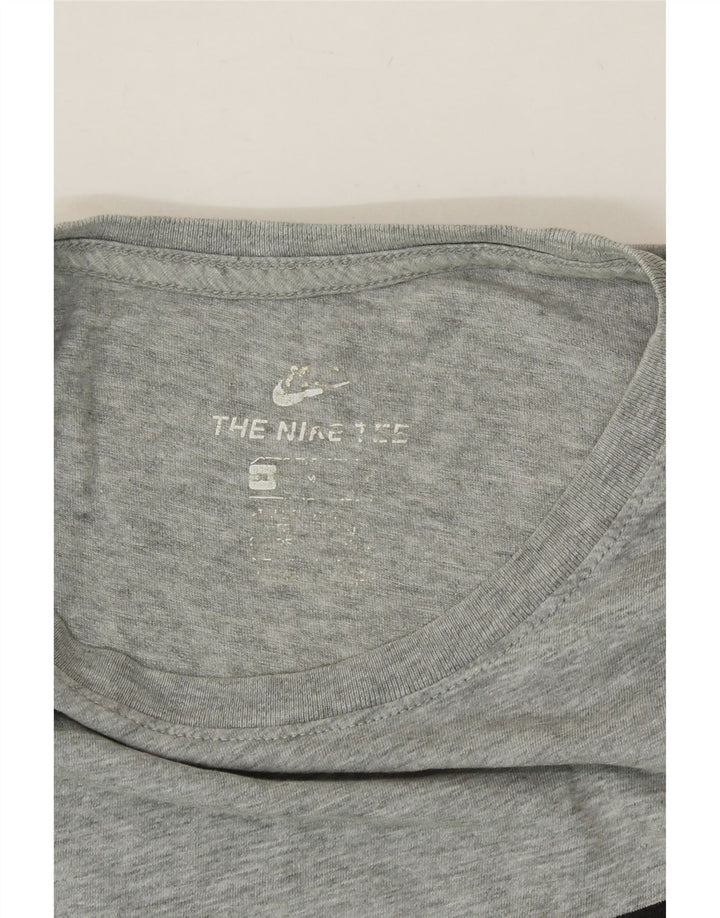 NIKE Mens Graphic T-Shirt Top Small Grey Cotton Vintage Nike and Second-Hand Nike from Messina Hembry 