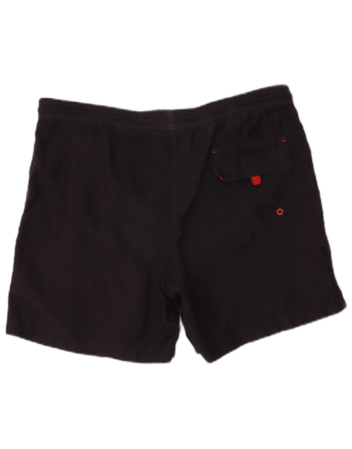 Marks & Spencer Mens Swimming Shorts Medium  Navy Blue Polyester