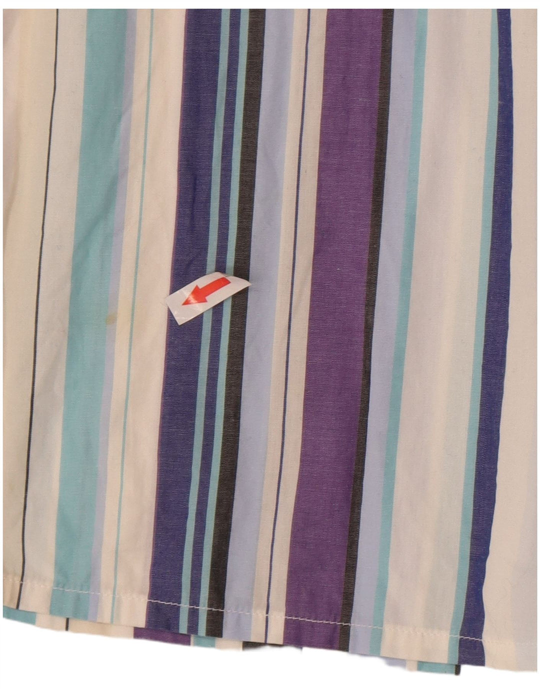 Paul Smith Mens Short Sleeve Shirt Medium Multicoloured Striped Cotton