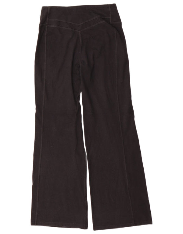 Nike Womens Dri Fit Wide Leg Leggings UK 10 Small Black